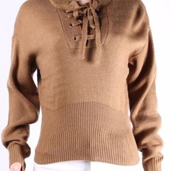 Tan Sweater Top