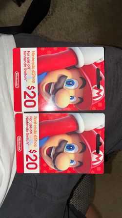 Nintendo Eshop cards