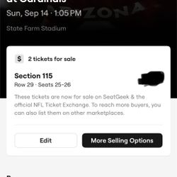 Arizona Cardinals vs Carolina Panthers