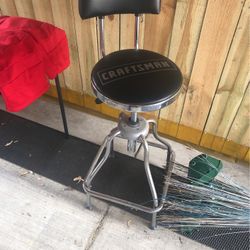 Craftsman Adjustable Stool, price negotiable