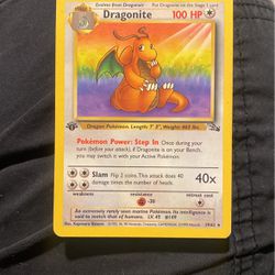 Dragonite First Edition 