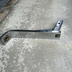 18' Drop Hitch Chrome