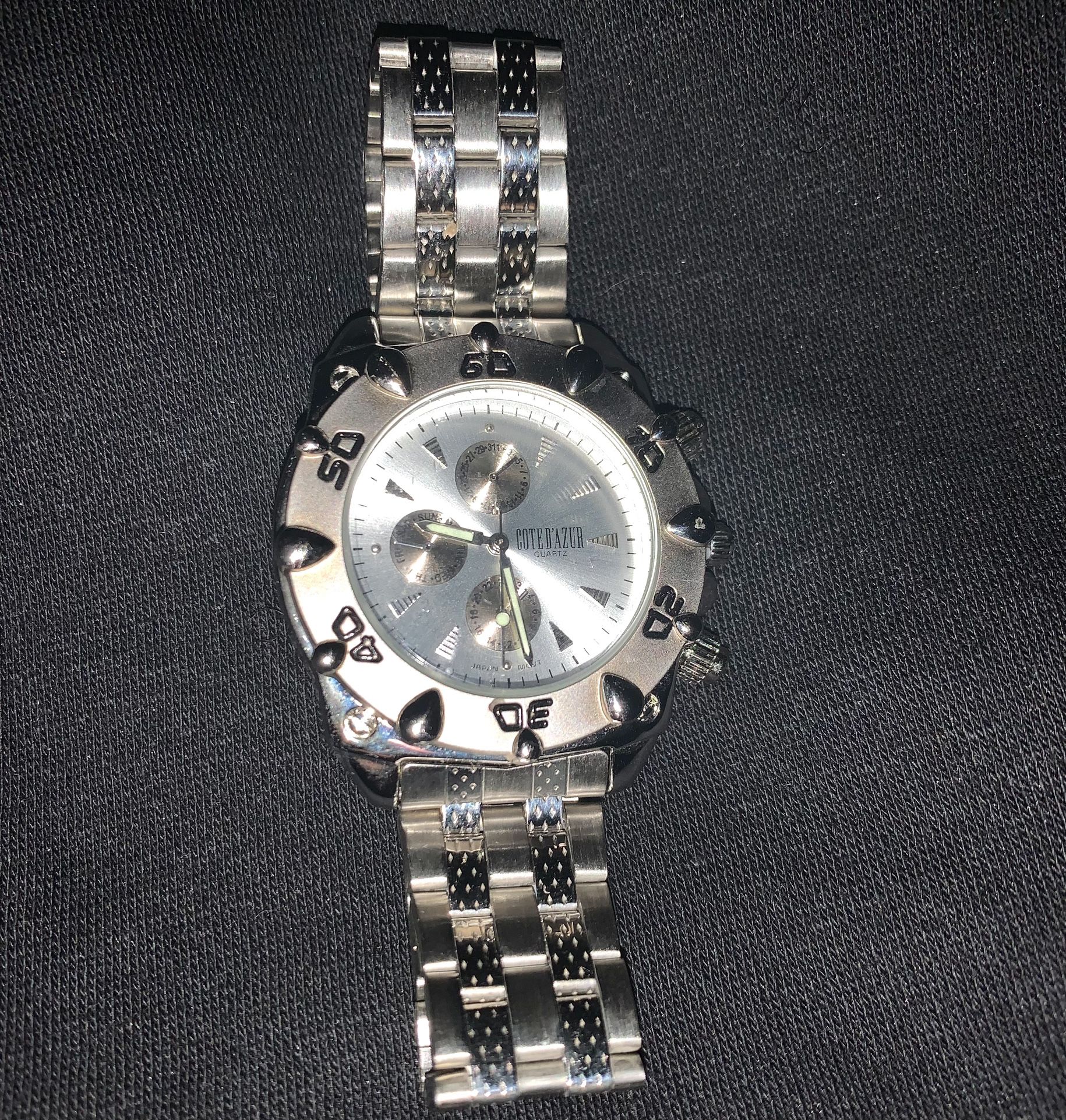 Cote d'azur Silver Watch