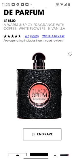 YSL BLACK OPIUM