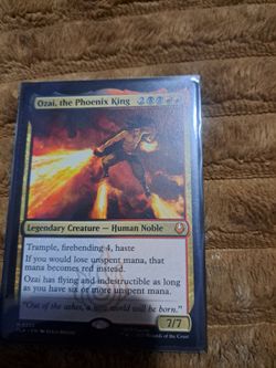 MTG Ozai the Phoenix King Legendary Creature Card