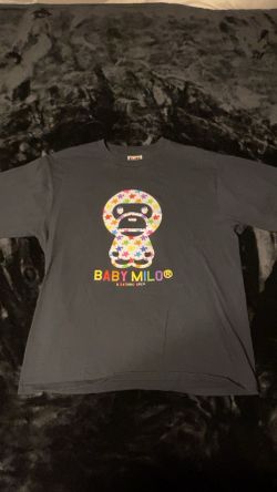Bape Sta Pattern Baby Milo Tee