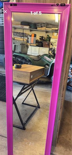 Pink Hanging Mirror $10 Gilbert And Ray Rd. Check All Pics And Offers.