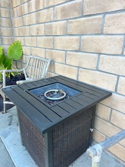 Outdoor Propane Fire Pit Table