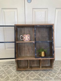 Gorgeous wall cabinet from world market!