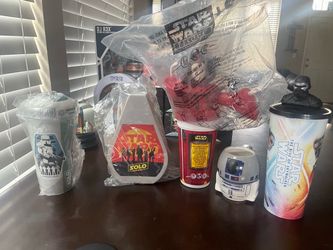 Star Wars Collectible Cups & Promotional Memorabilia – 6 Items
