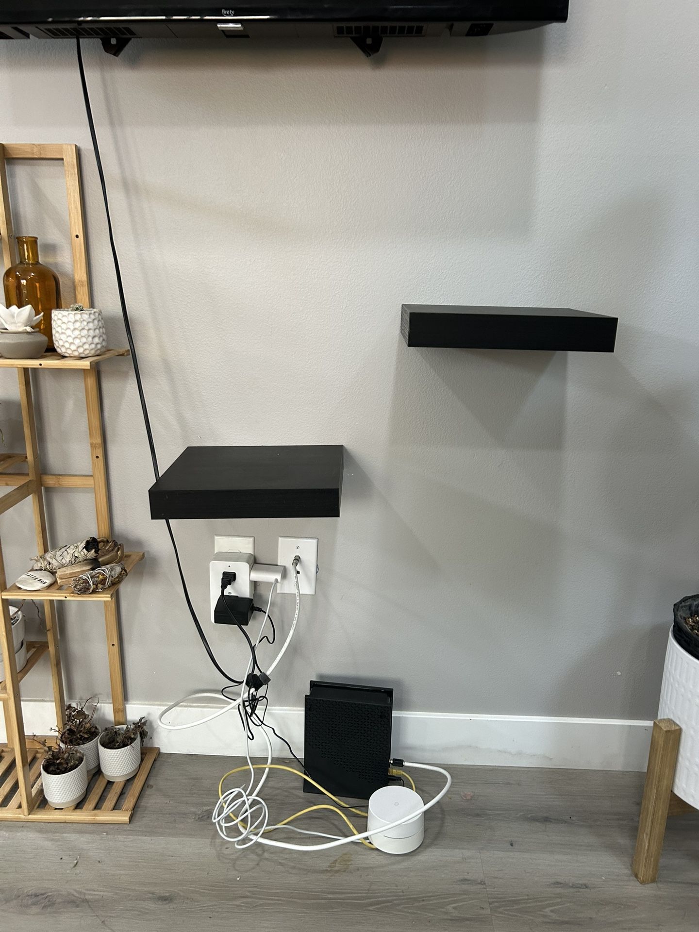 Black Shelves