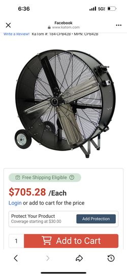 Fan For Sale