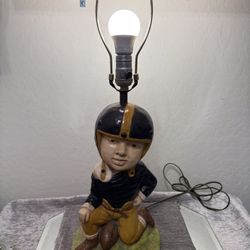 Vintage 1960’s Pittsburgh Steelers Lamp
