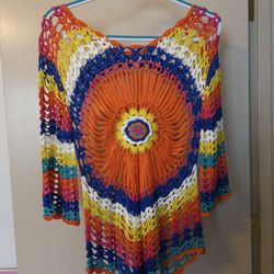 NEW!! ♡《 CROCHET COVER-UP OR SHIRT》♡