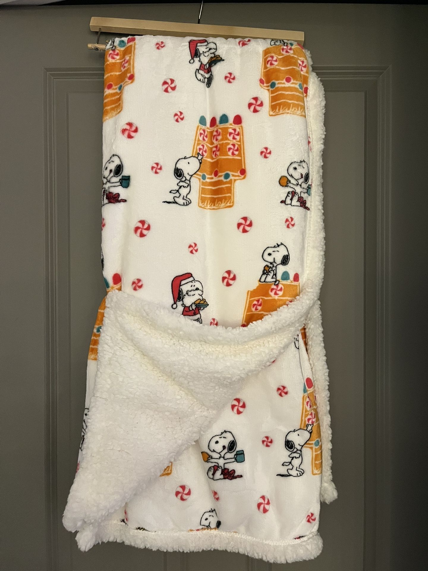 Holiday Snoopy Blanket