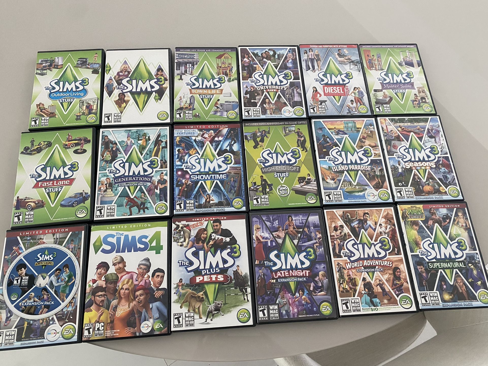 Sims 3 Expansion Packs And Stuff Packs