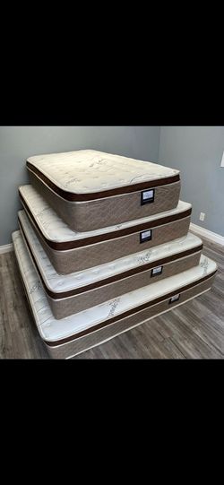 Queen organic cloud edition Europillowtop 12inch Matres!