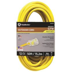 Heavy Duty Southwire 50ft Extension Cord