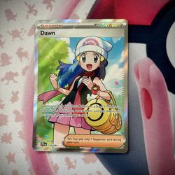 Dawn 118/094 Full Art Ultra Rare Phantasmal Flames Pokemon Card