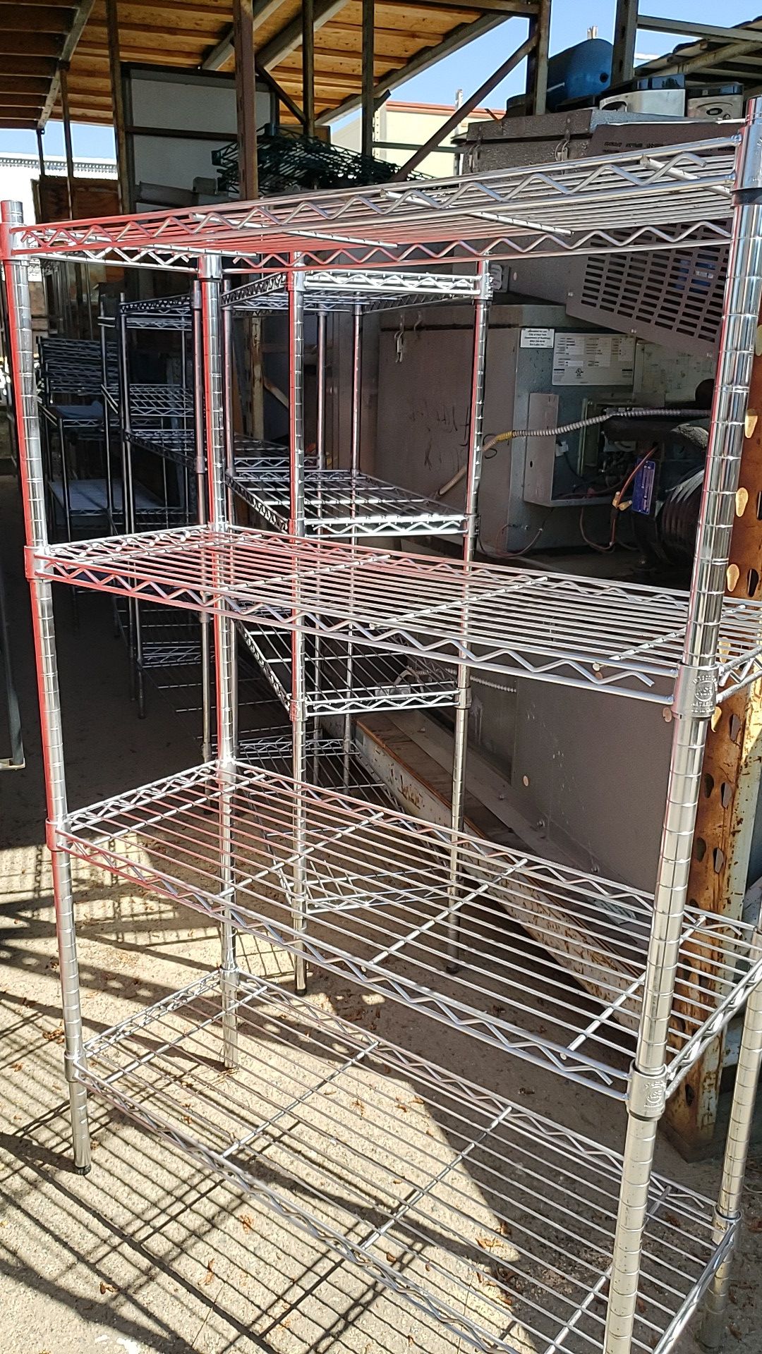 36"×14" Chrome Wire Shelves for Sale in Corona, CA OfferUp
