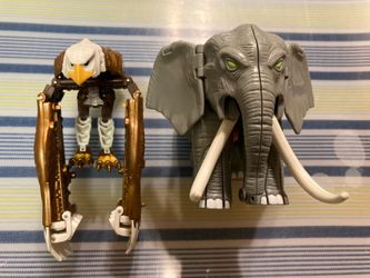 Hasbro Beast Wars Transformers Magnaboss Combiners Action Figures Price is Firm