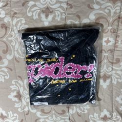 Sp5der V2 Hoodie Black