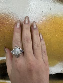 10k MOTHER OF PEARL RING