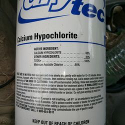 Dry Tech Calcium Hypoclorite