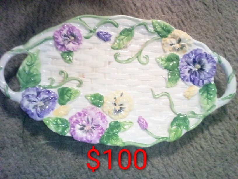 Vintage Ceramic Platter