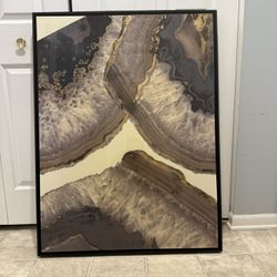 Beautiful 41.5 By 31.5 Inch Wall Art. (MUST SELL TODAY)
