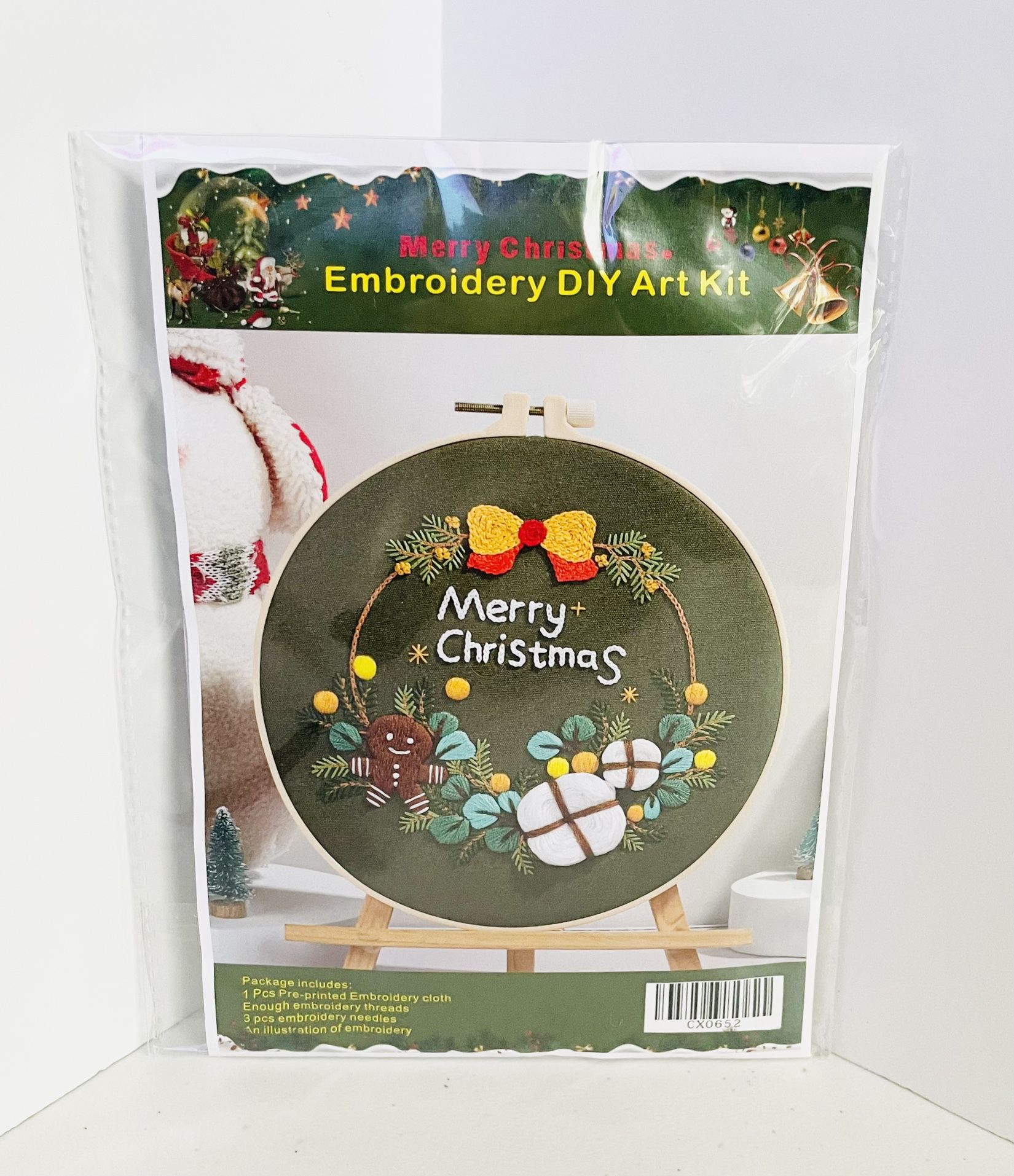 Embroidery DIY Art Kit, No. CX0652, NEW!