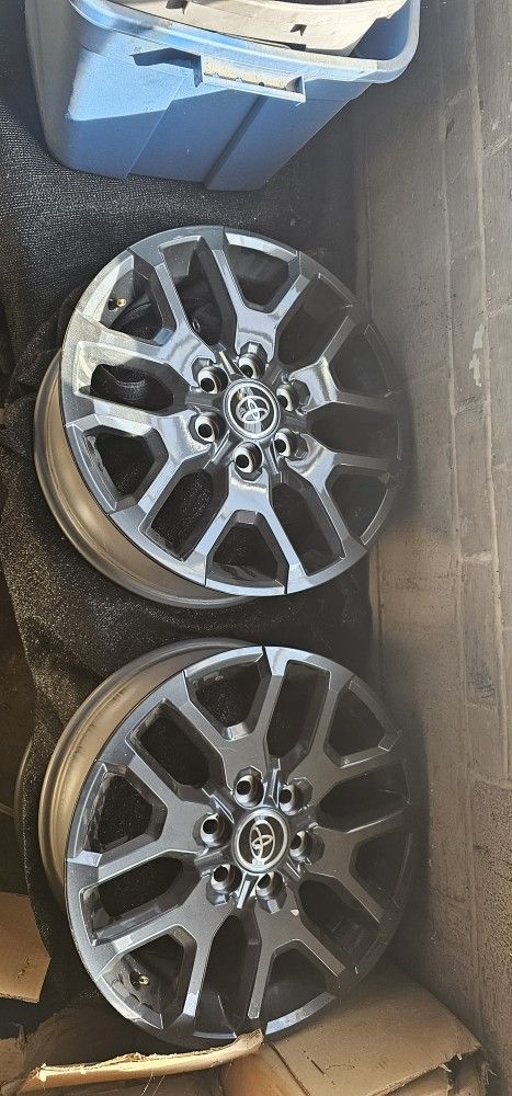 New 2023 Toyota Tundra Rims