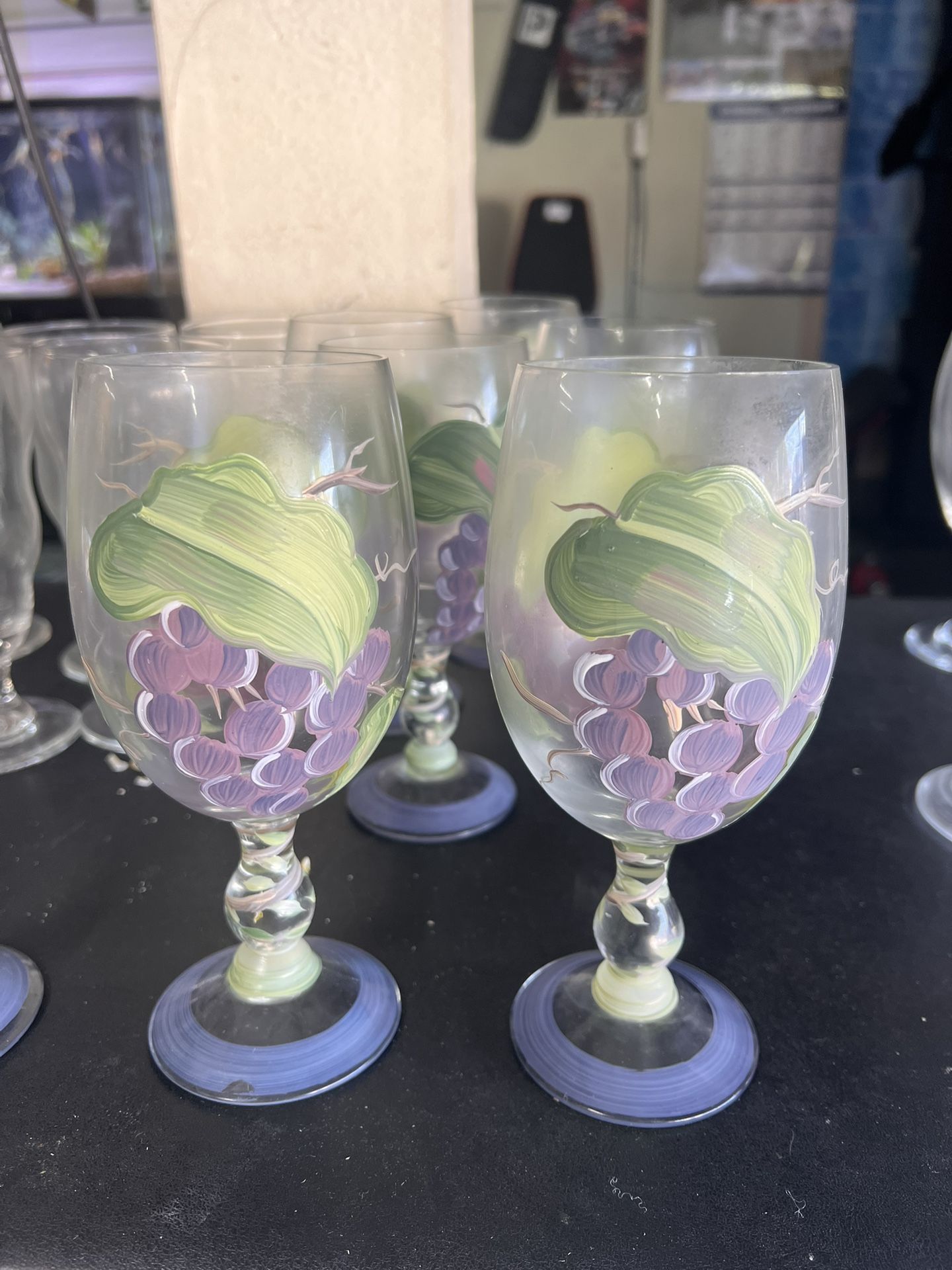 Hand Painted Glasses
