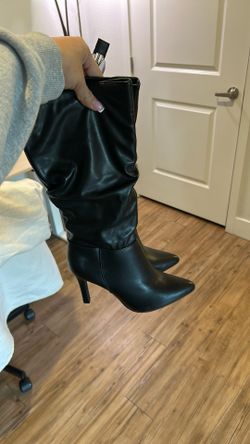 Black Leather Boots