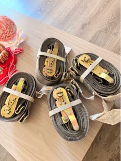 $30 por los 4 Ratchet Straps