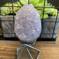 Amethyst Egg Geode 