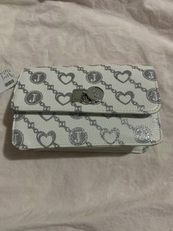 White and Silver Purse 