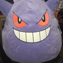 Pokémon Squishmallows Gengar 20 inch Plush Toy. Pokemon XL Gengar