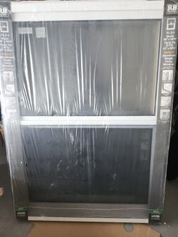 Impact aluminum single hung windows