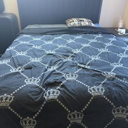 Full Bed and Dresser -