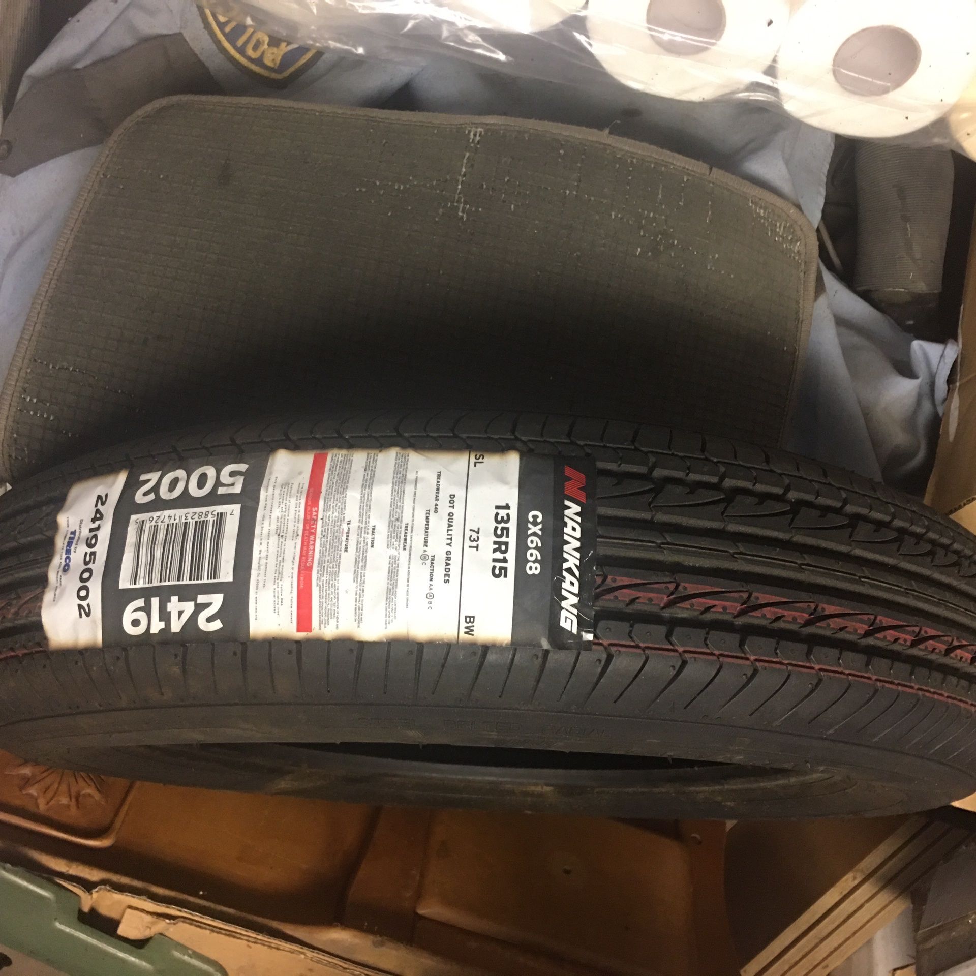 New Nangkang 135x15 Radial Tire