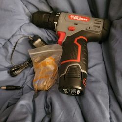 Hyper Tough Cordless Drill – With Charger & Bits!