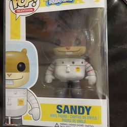 Funko Pop Rare Vaulted Spongebob Sandy Not Mint See Pics Shelfware 