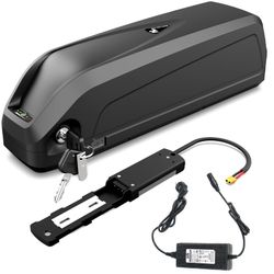 48V 20Ah Lithium Ion Ebike Battery for 100-1500W E-Bike Conversion Kit, Compatible BAFANG Voilamart AW Ebikeling Pexmor L-Fater, Built-in BMS, Include