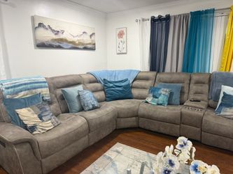 Sectional Sofa and table for sale.