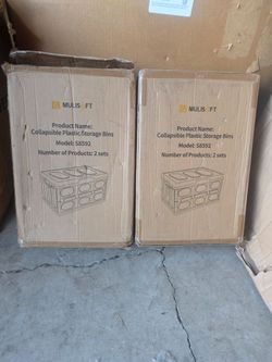COLLAPSIBLE STORAGE BIN
