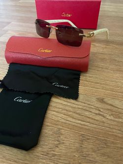 C white buff red sunglassesss (ON SALE)