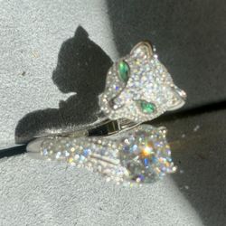 Lab Diamond Panther Custom - 2.56cttw (size 7/adjustable)