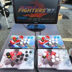 New Split Pandora Box Arcade System With 9800 Preloaded Games 