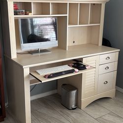 Computer Desk Antique White